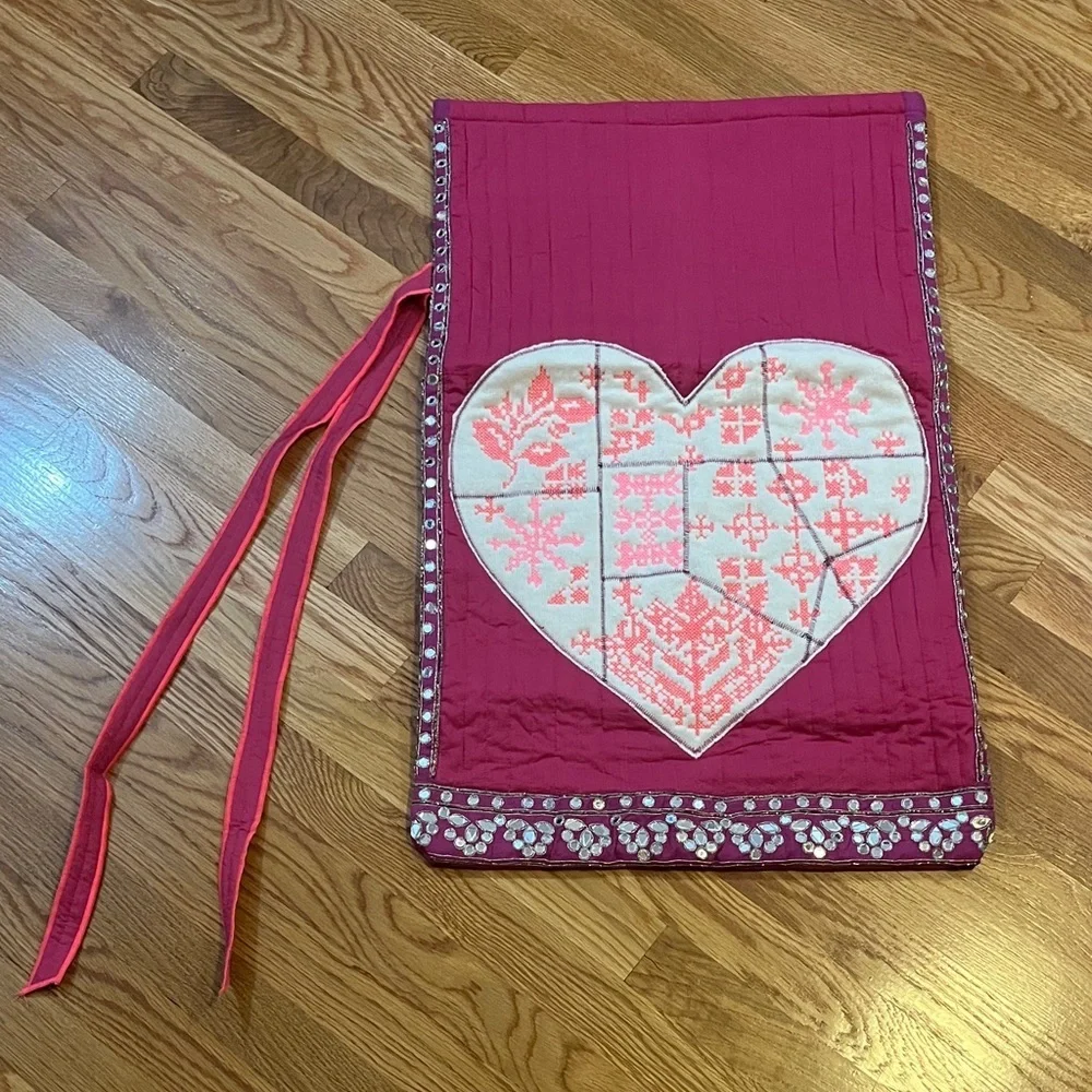 Free People One Perfect Present Gift Sack (Heart), Gift Bag, NEW